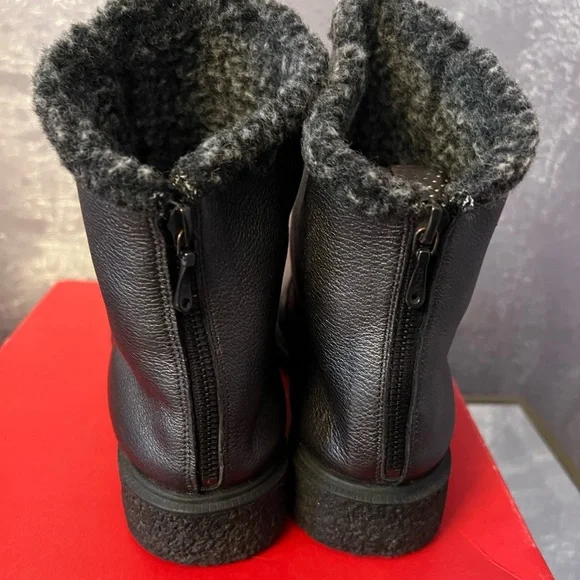 Arche Joel’s Metallic Leather Ankle Boots - Picture 11 of 15